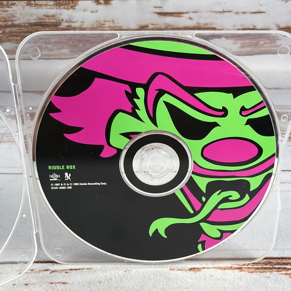 Insane Clown Posse Riddle Box CD 1995 Battery Records Horrorcore Juggalo